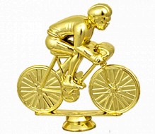 Фигура Велосипед зол. 11,5см